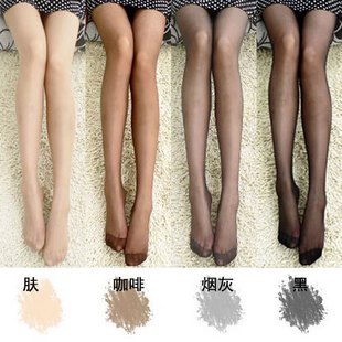 Stockings Core-spun Yarn pantyhose ultra-thin socks legging female stockings