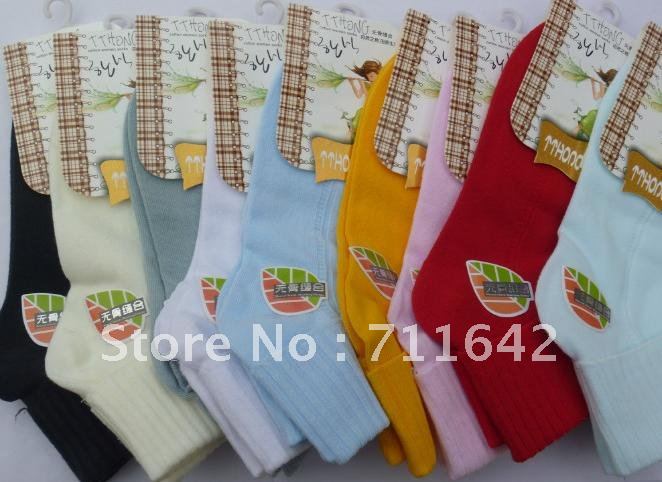 Stockings cotton sports socks candy color MoChuan socks reactor socks