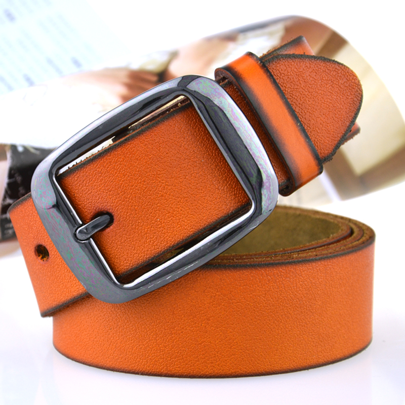 Strap male women's genuine leather strap pure cowhide belt male belt female all-match belt