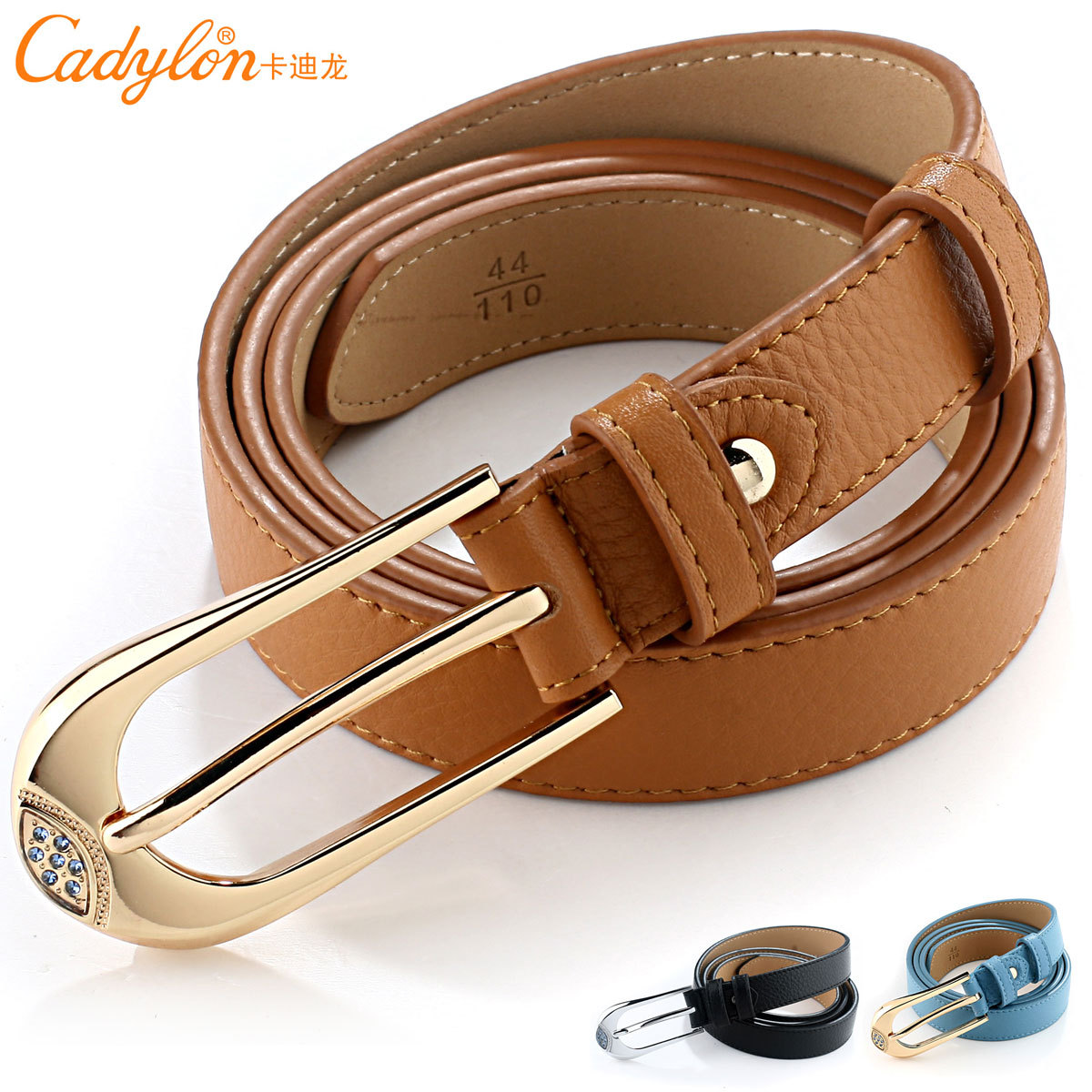 Strap Women fashion genuine leather first layer of cowhide casual all-match women's belt female