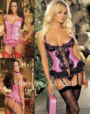 Strapless Printed corset lingerie, sexy suits,hip shaper,S,M,L,XL,2XL size