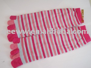 striped women socks