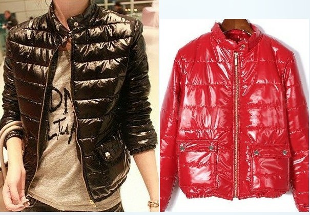 Submissively cotton-padded jacket 2011 autumn and winter outerwear all-match bubble glossy wadded jacket short jacket female