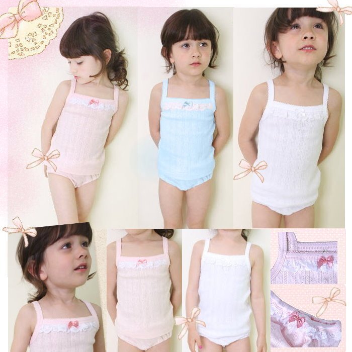 Summer children's clothing spaghetti strap bread pants panties set baby underwear male child 100% cotton 100% cotton lounge