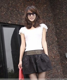 summer fashion crown red pants color Liu nail skirts / divided skirt / shorts / wide leg pants