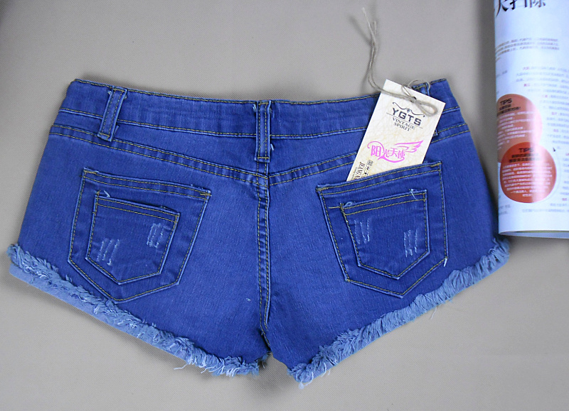 Summer hole loose casual denim shorts fairy mm shorts female trousers