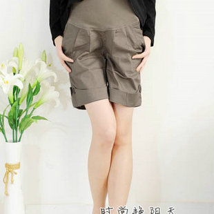 Summer maternity pants 8168 maternity casual pants maternity shorts maternity belly pants