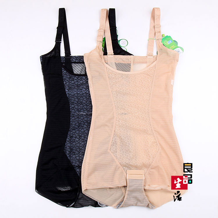 Summer seamless ultra-thin butt-lifting slimming clothes shaper female bodysuit 1490