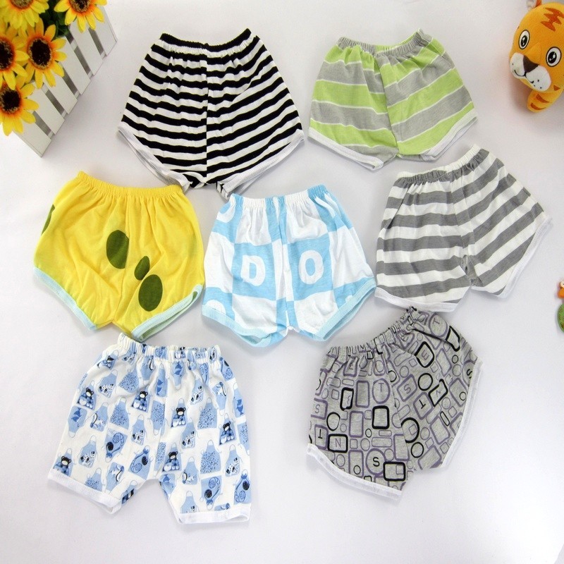 Summer shorts 4 - 8 big baby comfortable home boxer panties baby trousers