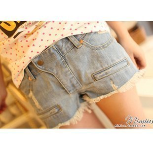 Summer shorts denim shorts female personality hole denim shorts female