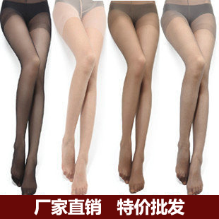 Summer ultra-thin Core-spun Yarn wire multicolour pantyhose sexy stockings female socks