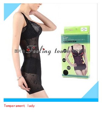 Summer ultra-thin net fabric breathable body shaping underwear abdomen drawing vest sexy decorative pattern