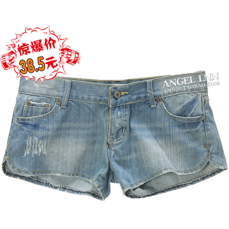 Summer women's denim shorts summer beach pants tights casual shorts wc02