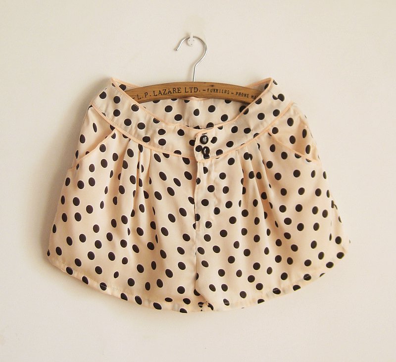 Summer women's lining high quality dot shorts