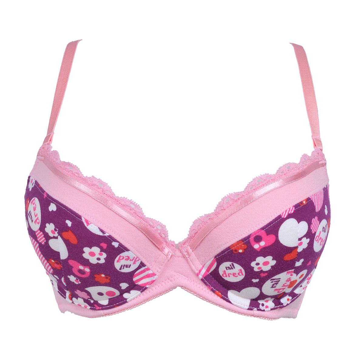 Sun flora - happbra series lace decoration cup bra 114061