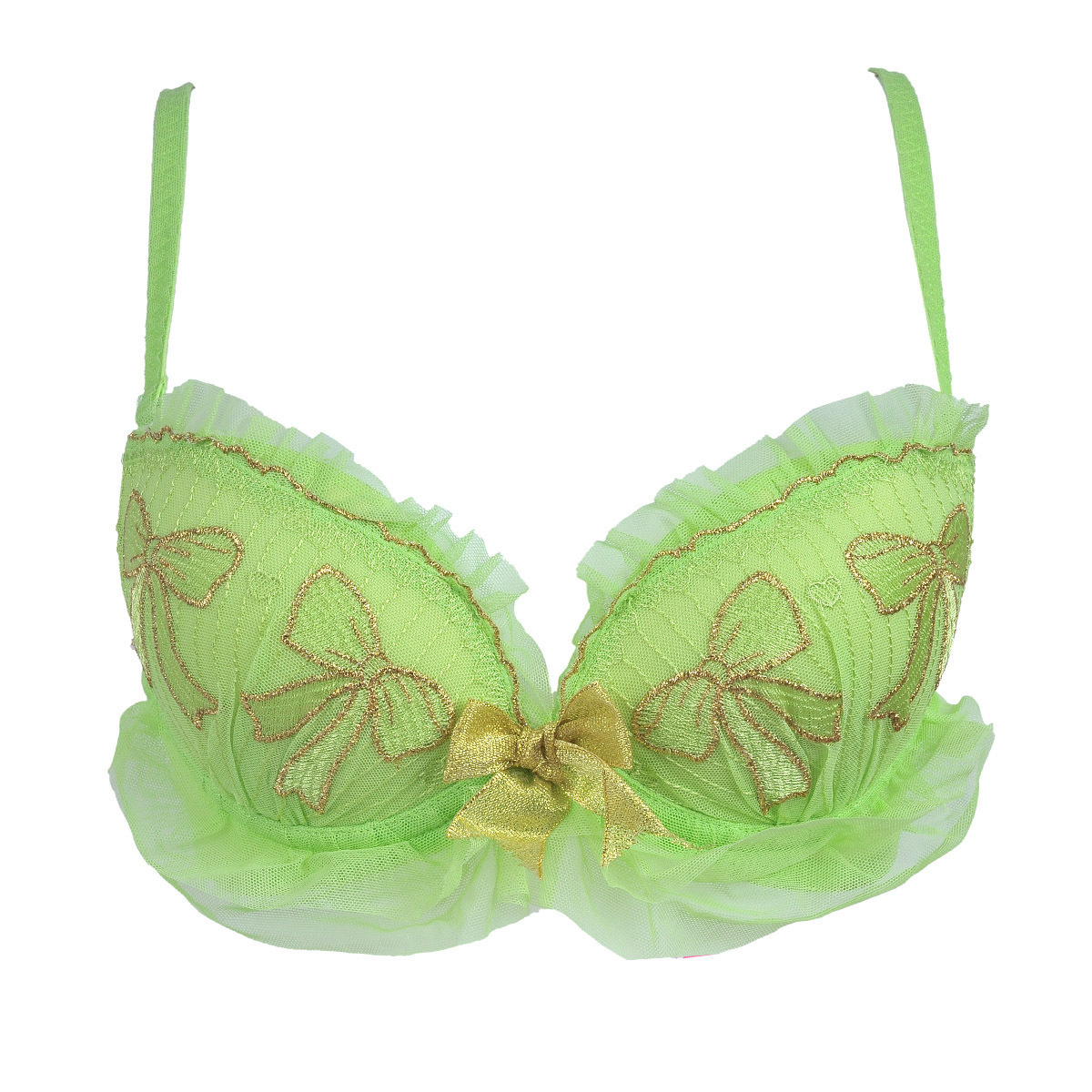 Sun flora - happbra series lace decoration mat cup bra 114033