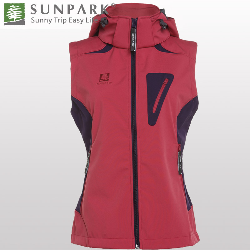 Sunpark female compound fleece vest sbe0528