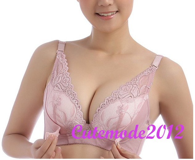 Super Boost Enhance Push Up Balcony Bra Side Support Lace Anti-slip Uplifting BN310