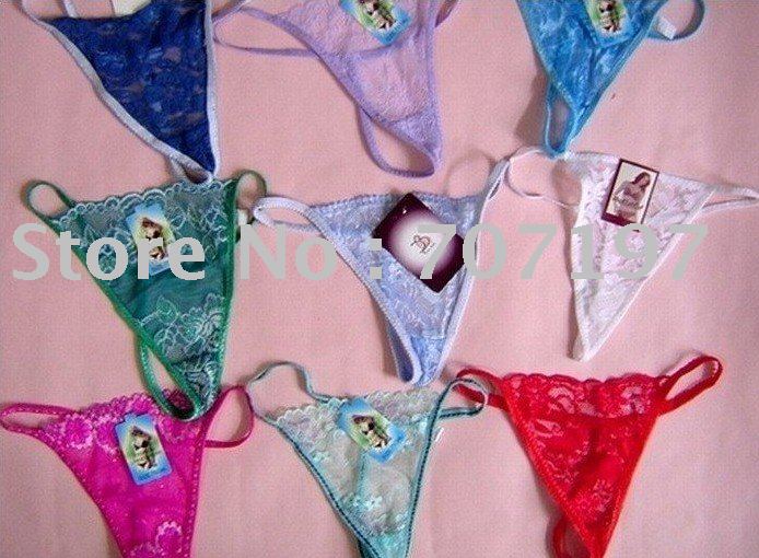 SUPER SEXY ~ Surprise Price~~ Free transport home delivery 50pcs/lot(mix style) micro g string