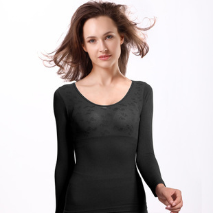 Super soft modal slimming slim set women's beauty care underwear autumn and winter thin thermal shirt