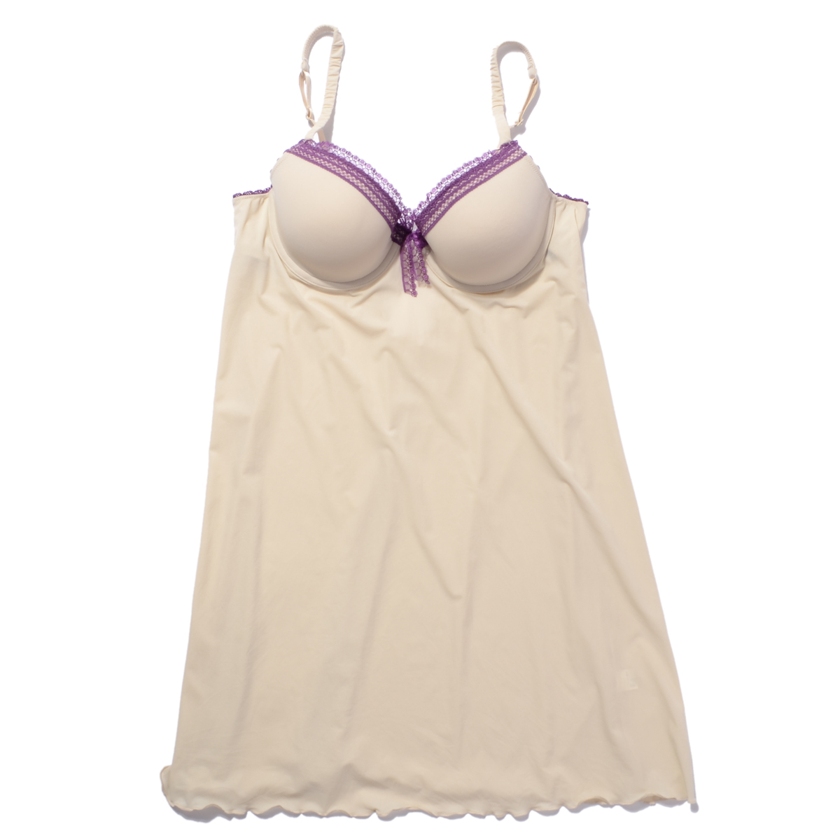 Super soft nylon fabric spaghetti strap nightgown women's have spaghetti strap sleepwear dream purple lace sexy spaghetti strap