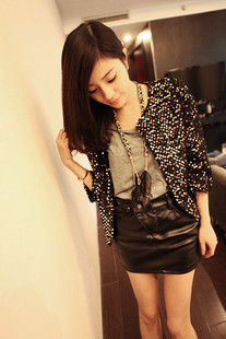 Super Trading Free Shipping 2012 Fashion Hours Shang Liang Piece Of Short Jacket Coat LY03BT Comfortable