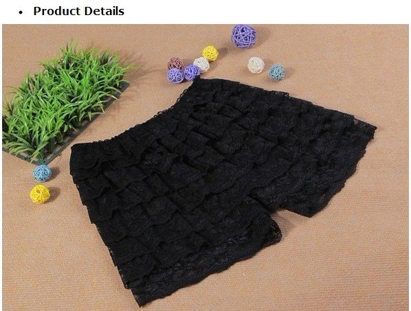 Sweet lace shorts culottes legging lace safety pants