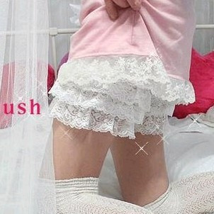 Sweet princess lace short  female cake safety pants spring and summer