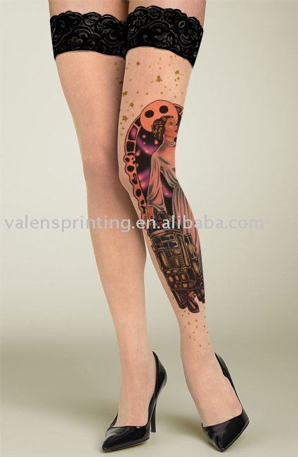 Tattoo stockings -fashion sexy,LST11,100pairs/lot, top quality,Guaranteed 100%,Free shipping