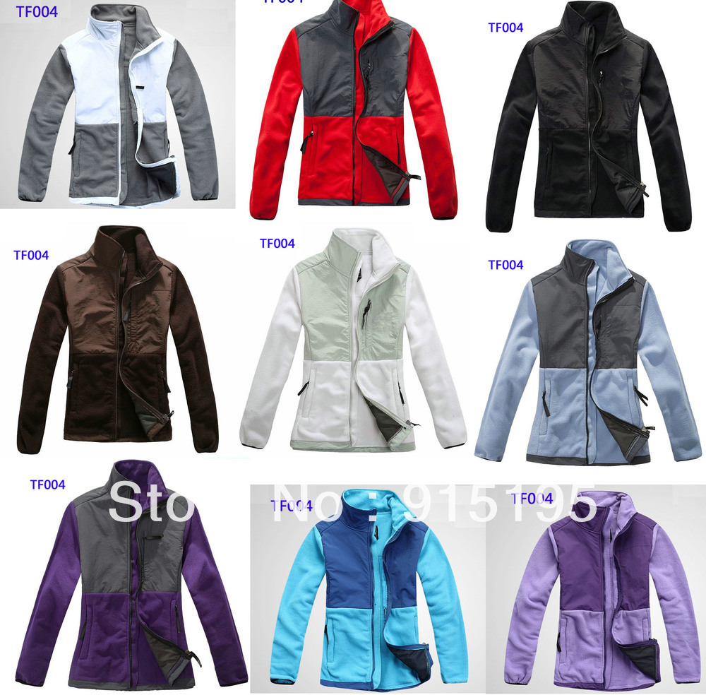 TF004 The Women's Sportwear denali fleece Jackets Outerwear Camping Windproof Coats