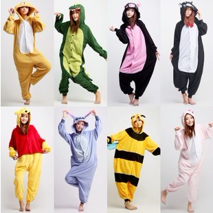 Thatmany cow cartoon one piece sleepwear coral fleece