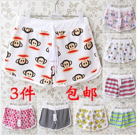 The new 2012 summer wear cute casual sport shorts hot pants home female cotton han edition beach pants  3pcs