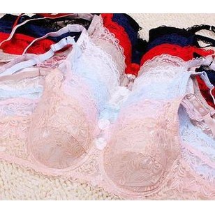 The new ultra-thin breathable sexy lace bra the translucent soft cup thin models side closed gather comfortable lingerie