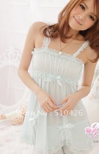 The princess sexy bud silk condole belt jams suit leisure wear  free shipping