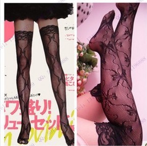 Their butterfly net socks and stockings appeal Jacquard socks net socks