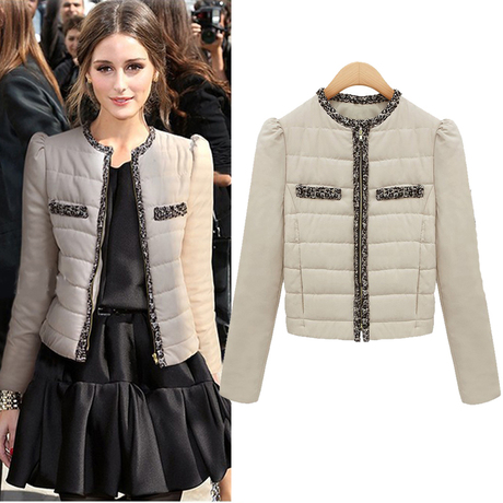 Thermal 2013 wadded jacket female short design sweet thickening long-sleeve slim outerwear fashion small female