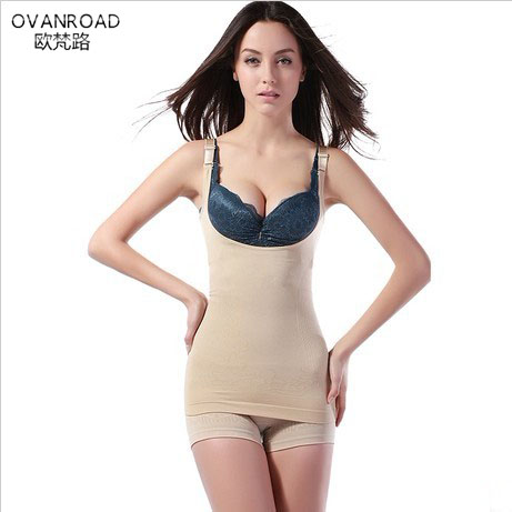 Thermal slimming top female body shaping thin abdomen drawing women's body shaping vest female