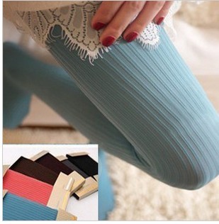 Thick vertical stripe tights render sox color socks more color