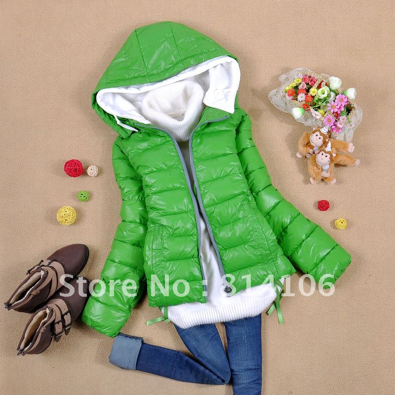 Thickening Lady's down coat 2013 winter slim short design women's hooded outerwear Free Shipping