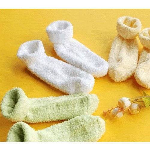 Thickening Type Candy Color Warm Towel Socks New