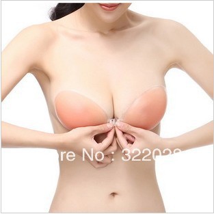 Thin FreeBra Original Silicone Nu Bra for cup A/B/C/D  Invisible Bra Nubra free shipping BR02