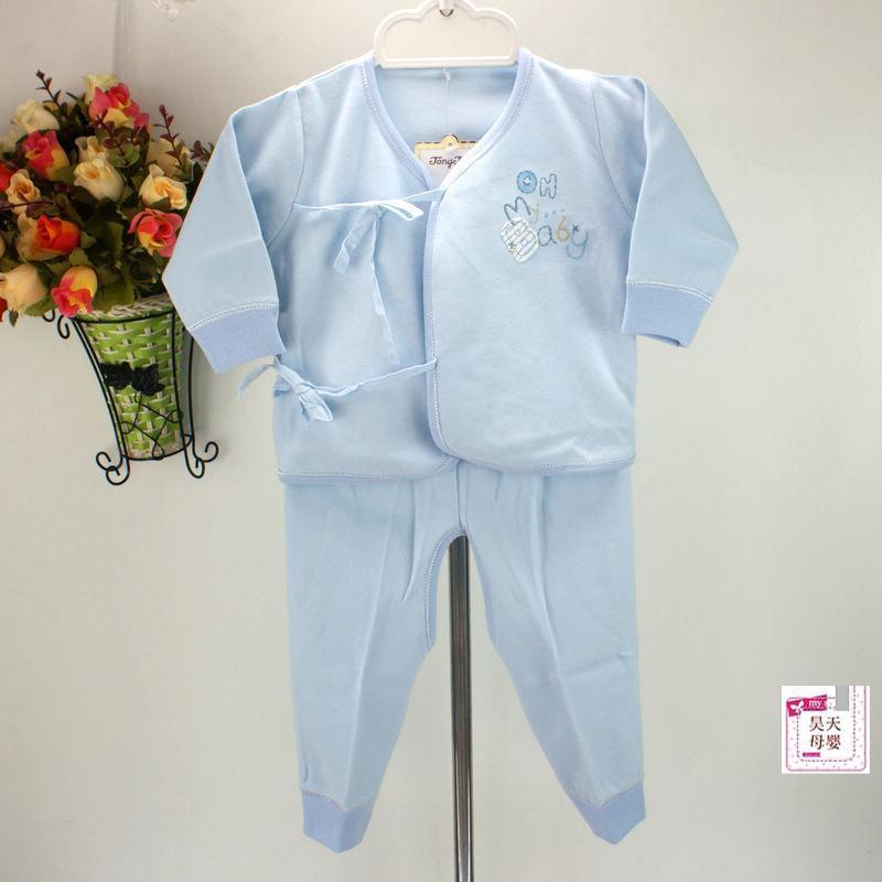 TONGTAI 1280 baby 100% cotton lacing kimono baby monk clothes newborn underwear child set