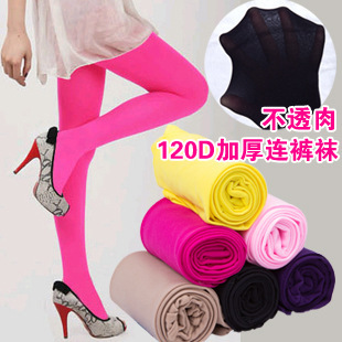 [Top material impervious meat color velvet pantyhose wholesale in Japan and South Korea of the original single-120D stockings ma