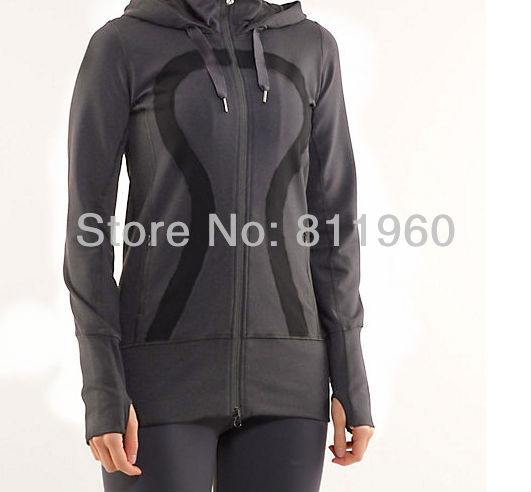 Top quality 2013 Spring Lululemon Brand Design Yoga Scuba Jackets Women's Fashion Hoodies Sweatshirt 100% Quality guarantee!