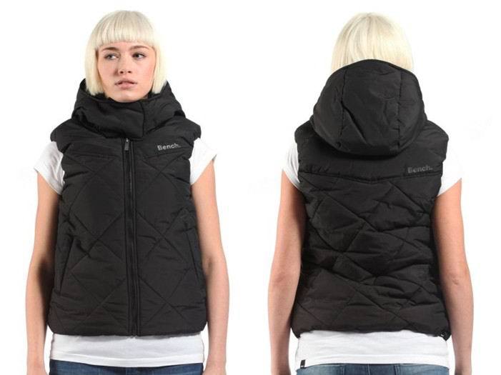 Top Quality Bench Brand Women's Down Vest Coat Fashion Women Winter Outerwear S-M-L-XL Free Shipping