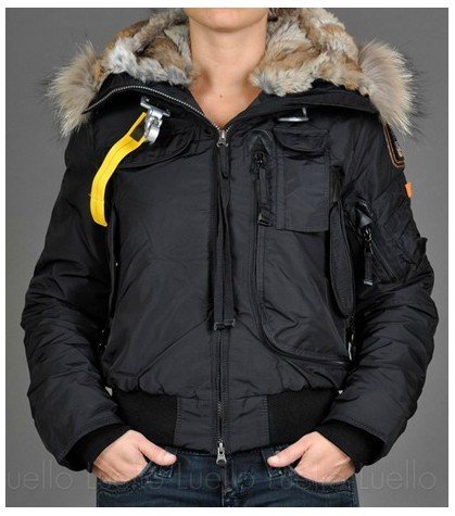 Top Quality PJS  Parka Women GOBI Down Jacket Black