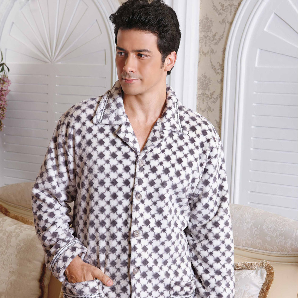 TS-0069, 2012 - coral fleece male lounge sleep set ln261,FREE SHIPPING