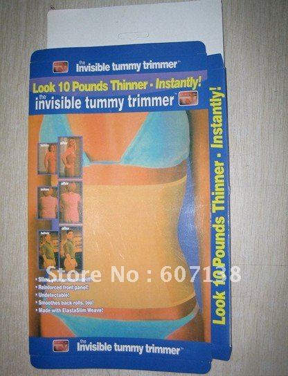 Tummy trimmer Waist trimmer Belt HOT!!! Freeshipping lnvisible Tummy Trimmer should be placed at the bottom of your rib cage