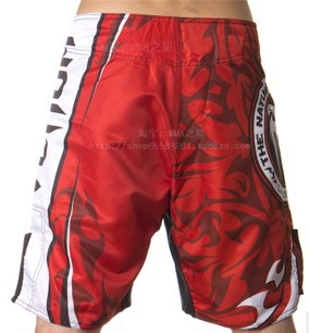 ufc fighting red shorts