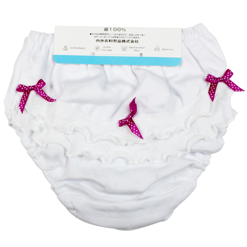 Ultra soft and comfortable cotton quality female child panties bread pants